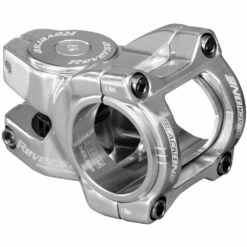 Reverse Components Black-One D-2 Titanium MTB Stem 1 1/8" | 31.8/35mm - Silver