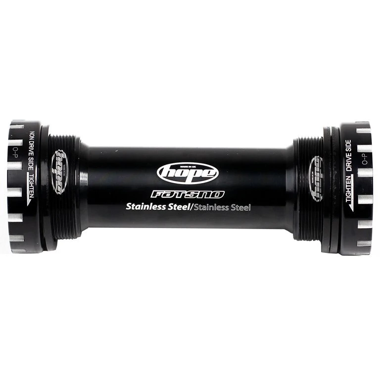 Hope Fatsno Bottom Bracket Cups Stainless Steel Fatbike - BSA-100-24 - Black 3 Hope Fatsno Bottom Bracket Cups Stainless Steel Fatbike - BSA-100-24 - Black