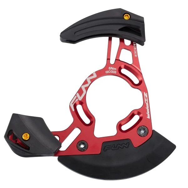 Funn Zippa DH ISCG 05 Chainguide - Red 3 Funn Zippa DH ISCG 05 Chainguide - Red