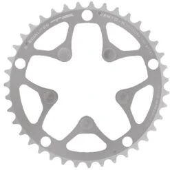 TA Specialites Vento-K Adapter Chainring For Campagnolo 9/10-speed - Silver