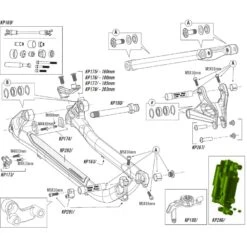 Cannondale KP286/ DYAD RT2 Replacement Shock For Trigger29