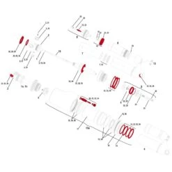 RockShox Servicekit Basic For Vivid Air 2011 - 11.4115.100.010