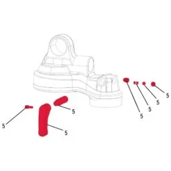 RockShox Compression Lever For Monarch Plus B1 Rear Shocks From 2014 - 11.4115.119.020