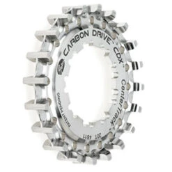 Gates Carbon Drive CDX Centertrack-Sprocket - Steel - 9 Spline - Silver