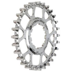 Gates Carbon Drive CDX Centertrack-Sprocket - Steel - 9 Spline - Silver -ROCKSHOX Sales 141258 04 c 244479
