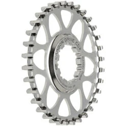 Gates Carbon Drive CDX Centertrack-Sprocket - Steel - 9 Spline - Silver -ROCKSHOX Sales 141258 06 c 244481