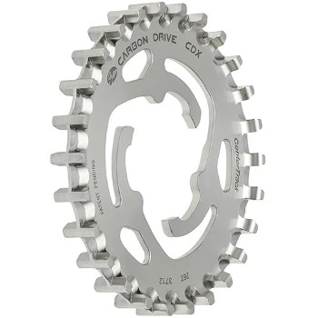 Gates Carbon Drive CDX Centertrack-Sprocket - Steel - Sure Fit - Shimano/Sram - Silver 5 Gates Carbon Drive CDX Centertrack-Sprocket - Steel - Sure Fit - Shimano/Sram - Silver - Image 3