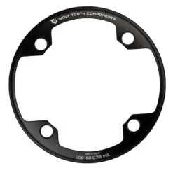 Wolf-tooth Wolf Tooth 104 BCD Bash Ring For Triple Crankset - Black
