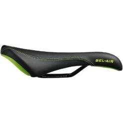 SDG Bel-Air RL Steel Saddle - Black/green