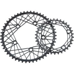 KCNC K4 Cobweb II Road Chainring 130mm - Black