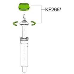 Cannondale Splitring And Cap Kit KF266/ For Fatty DLR 80