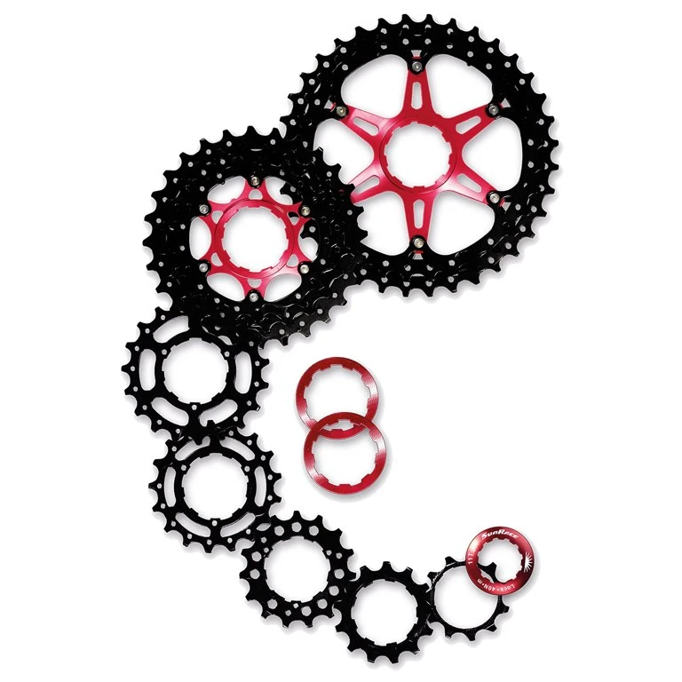 SunRace CSMX0 Cassette 10-speed - 11-36 - Black Chrome 5 SunRace CSMX0 Cassette 10-speed - 11-36 - Black Chrome - Image 3