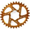Hope Oval Spiderless Retainer Narrow-Wide Chainring For Hope Cranks - Orange