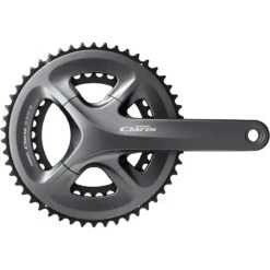 Shimano Claris FC-R2000 Crankset 50/34 - Without Chainguard - 2x8-speed - Grey