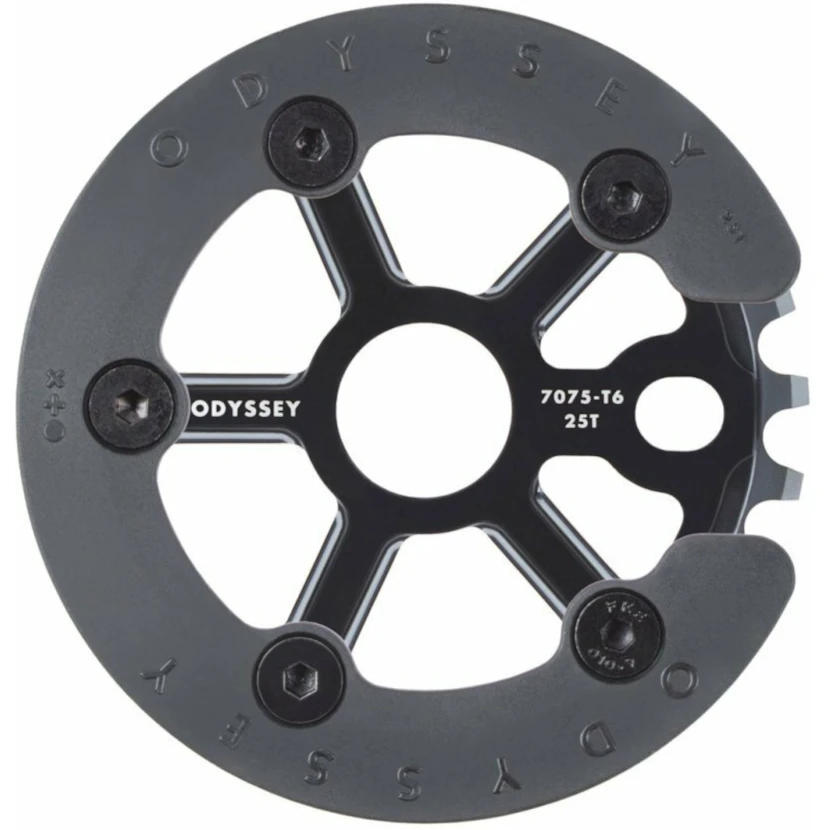 Odyssey Utility Pro Chainring With Guard - 25T - Black 3 Odyssey Utility Pro Chainring With Guard - 25T - Black