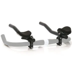 XLC HB-T03 Pro Tri-Bar 25.4-31.8 Clip-On Aerobar - Black