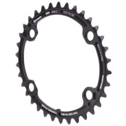 Rotor Q-Rings ALDHU 3D+ Inner Road Chainring - BCD 110x4 - Oval - Black -ROCKSHOX Sales 267386 02 d 534797