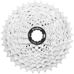 SunRace CSMS1-TAW 10-Speed Cassette | 11-36 - Metallic Silver