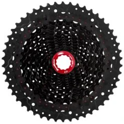 SunRace CSMZ90 Cassette 12-speed - 11-50 - Black / Red