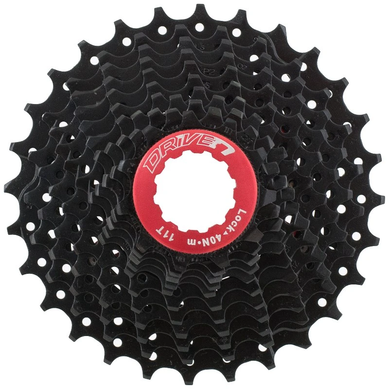 SunRace CSRX1 Cassette 11-speed - Black / Red 3 SunRace CSRX1 Cassette 11-speed - Black / Red