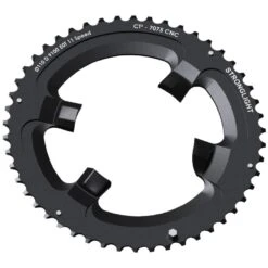 Stronglight Road Shifting CT2 E-Chainring - 4-Arm - 110mm - Shimano Dura Ace FC R9100 + Di2 - Black