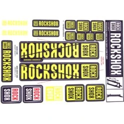 RockShox Decal Kit 35mm Stanchions - Pike/Lyrik/Yari/Domain/Revelation (2018+) -ROCKSHOX Sales 287786 02 d 582677