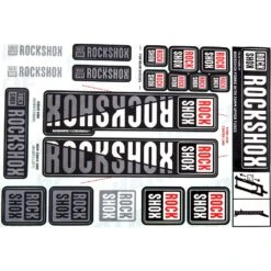 RockShox Decal Kit 35mm Stanchions - Pike/Lyrik/Yari/Domain/Revelation (2018+) -ROCKSHOX Sales 287786 08 d 582683