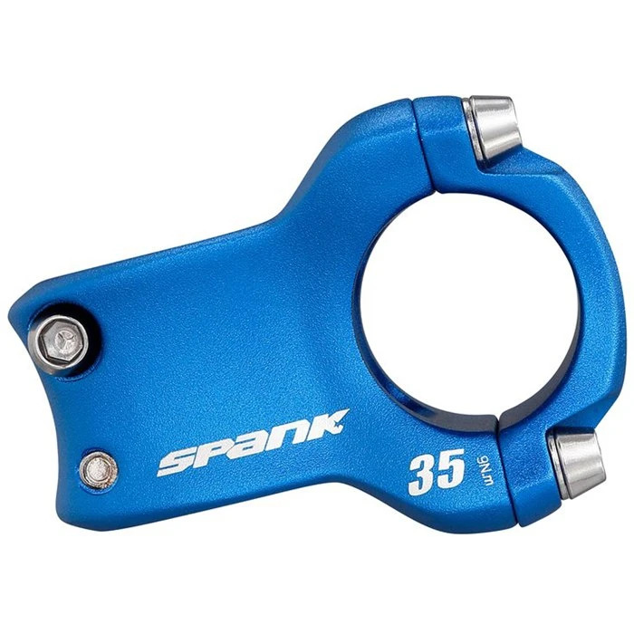 Spank Spike Race 2.0 - 31.8 Stem - Shotpeen Blue 4 Spank Spike Race 2.0 - 31.8 Stem - Shotpeen Blue - Image 2