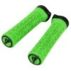 SDG Slater Jr. Lock-On Handlebar Grips For Kids - Neon Green
