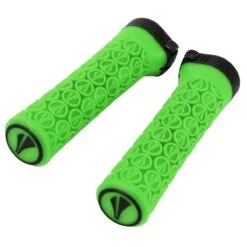SDG Slater Jr. Lock-On Handlebar Grips For Kids - Neon Green