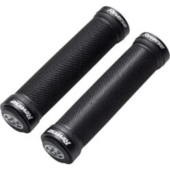 Reverse Components Spin Lock On Grips - 30mm - Black / Black