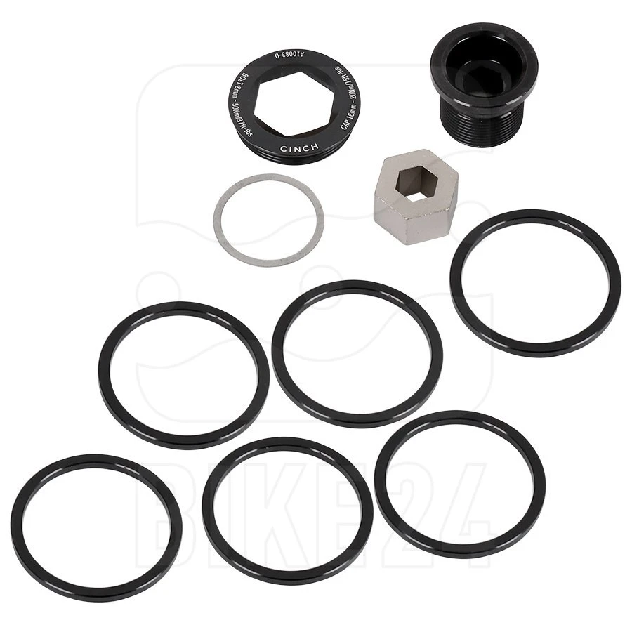 Race Face Spindle Kit Cinch - Boost - XC 68/73mm Boost - RF143 4 Race Face Spindle Kit Cinch - Boost - XC 68/73mm Boost - RF143 - Image 2