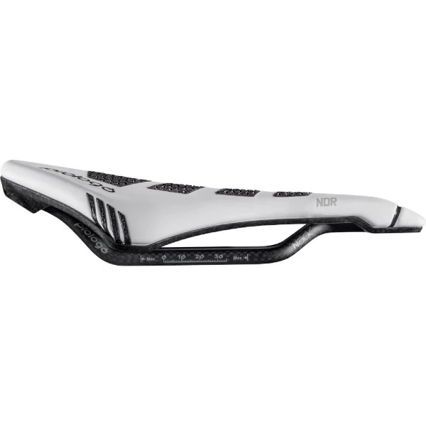 Prologo Dimension NDR NACK CPC Airing 143 Saddle - White / Black 5 Prologo Dimension NDR NACK CPC Airing 143 Saddle - White / Black - Image 3