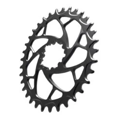 Alugear Spider Narrow Wide SuperBoost Chainring - Oval - For 1x SRAM 3-Bolt Direct Mount -ROCKSHOX Sales 34 ov boost sram 3b elm black 2 1019639
