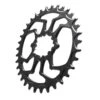 Alugear Spider Narrow Wide SuperBoost Chainring - Oval - For 1x SRAM 3-Bolt Direct Mount -ROCKSHOX Sales 34 ov boost sram 3b spider black 2 1024805