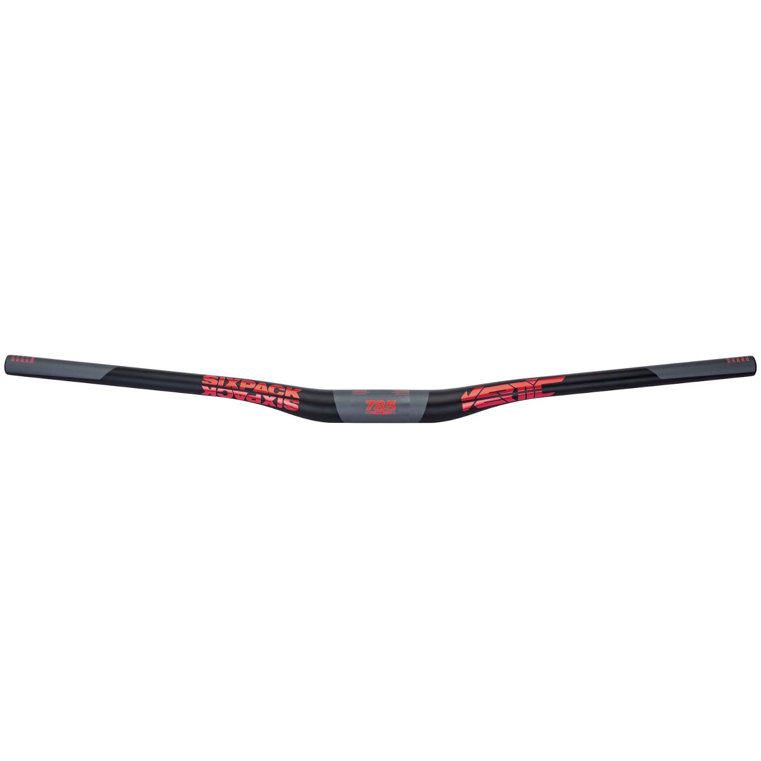 Sixpack Vertic785 35mm Carbon Handlebar - Black / Red 3 Sixpack Vertic785 35mm Carbon Handlebar - Black / Red