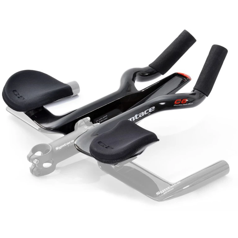 Syntace C6 Carbon Clip On Aerobar - Black 3 Syntace C6 Carbon Clip On Aerobar - Black