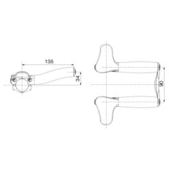 Deda-elementi Deda Carbon Blast Clip-On Bar 31.7 - UD Carbon/black -ROCKSHOX Sales 66441 02 d 106863