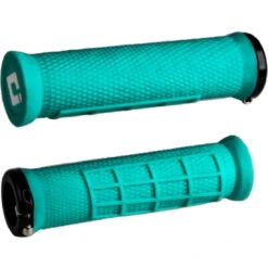 ODI Elite Flow Lock-On Grips - Mint/black