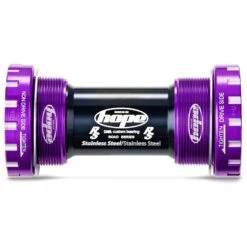 Hope Bottom Bracket Cups Road Stainless Steel - BSA-68-24 - Purple