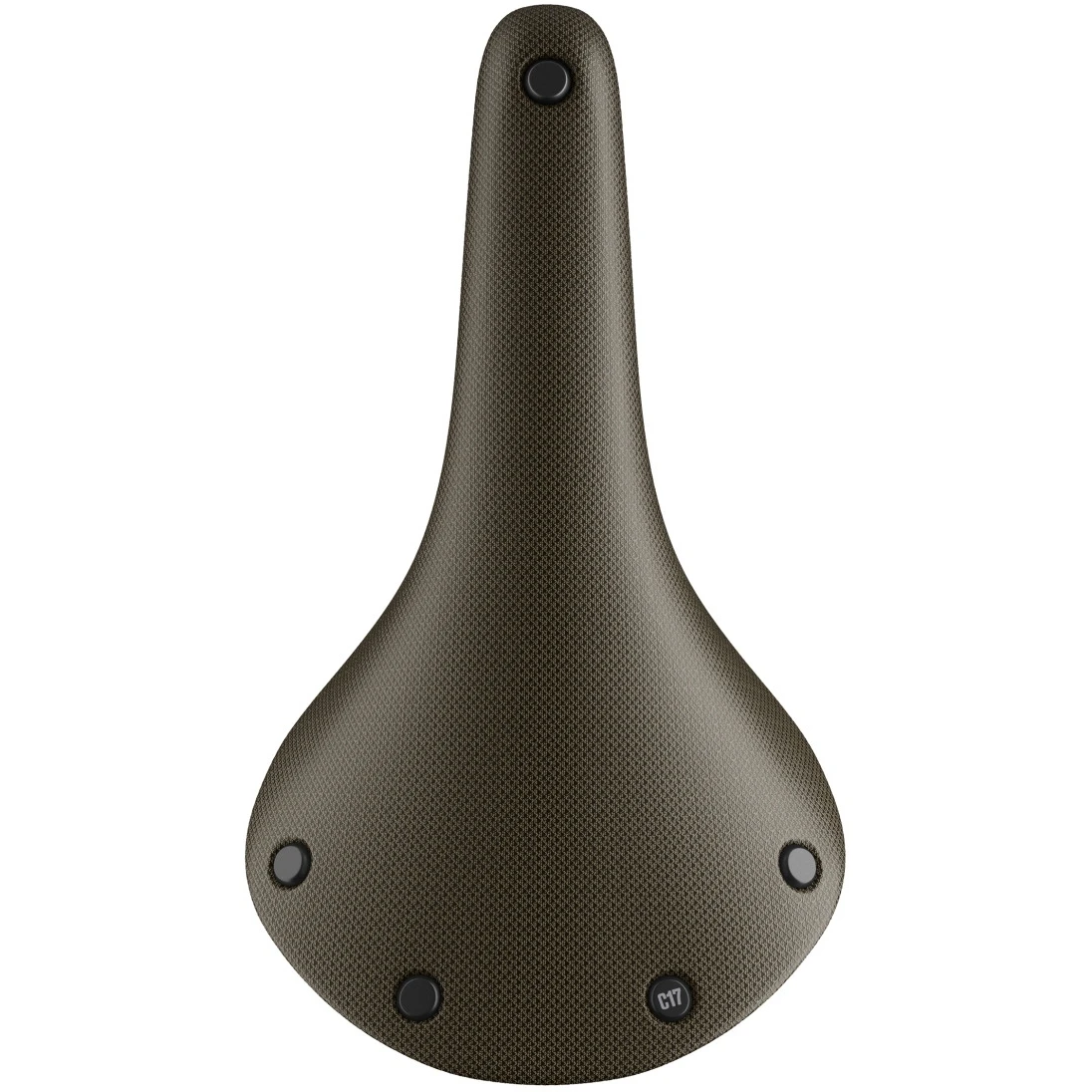 BROOKS ENGLAND Brooks Cambium C17 All Weather Saddle - Mud Green 4 BROOKS ENGLAND Brooks Cambium C17 All Weather Saddle - Mud Green - Image 2