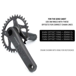 Praxis Works Cadet M30 Gen2 Crank -ROCKSHOX Sales 850009369628 praxis works kurbel cadet m30 gen2 ohne kettenblatt 04 973678