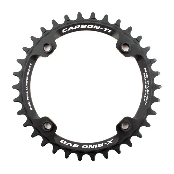 Carbon-Ti X-Ring EVO Chainring - 104mm 9 Carbon-Ti X-Ring EVO Chainring - 104mm - Image 7