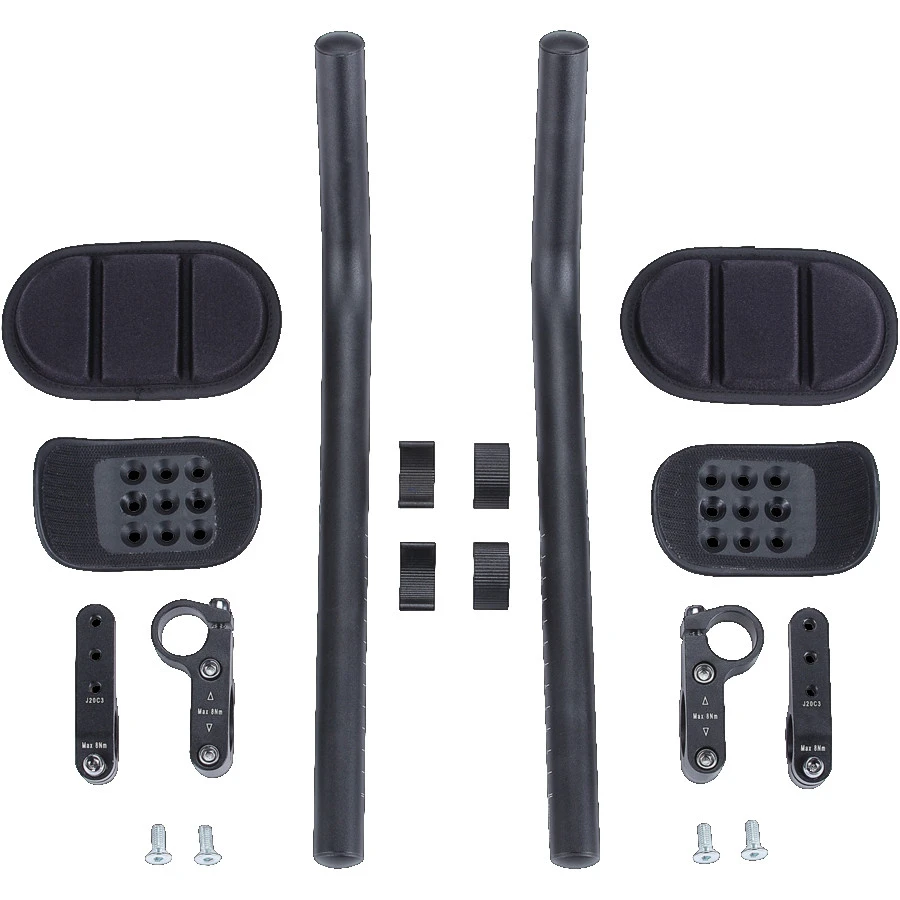 BBB Cycling Road AeroMAX BHB-60 Clip-on Bar - Black 6 BBB Cycling Road AeroMAX BHB-60 Clip-on Bar - Black - Image 4