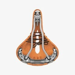 BROOKS ENGLAND Brooks B17 Carved Short Bend Leather Saddle - Honey -ROCKSHOX Sales brooks b17 carved short kernledersattel honey 3 1313037