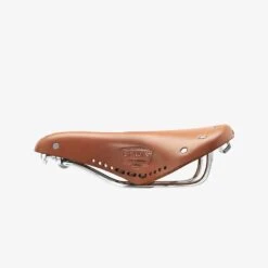 BROOKS ENGLAND Brooks B17 Carved Short Bend Leather Saddle - Honey -ROCKSHOX Sales brooks b17 carved short kernledersattel honey 5 1313035