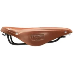 BROOKS ENGLAND Brooks B17 Narrow Bend Leather Saddle - Honey -ROCKSHOX Sales brooks b17 narrow bend leather saddle honey 3 1314166