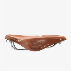 BROOKS ENGLAND Brooks B17 Narrow Carved Bend Leather Saddle - Honey -ROCKSHOX Sales brooks b17 narrow carved leather saddle honey 5 1494713