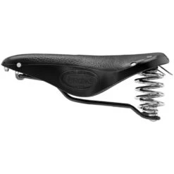 BROOKS ENGLAND Brooks B67 Bend Leather Saddle - Black -ROCKSHOX Sales brooks b67 bend leather saddle black 6 1327491