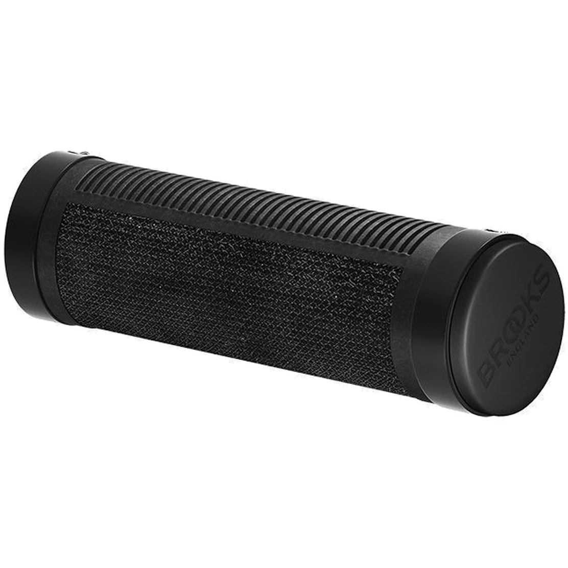 BROOKS ENGLAND Brooks Cambium Rubber Grips For Twist Shifter 100/100 Mm - All Black 3 BROOKS ENGLAND Brooks Cambium Rubber Grips For Twist Shifter 100/100 Mm - All Black